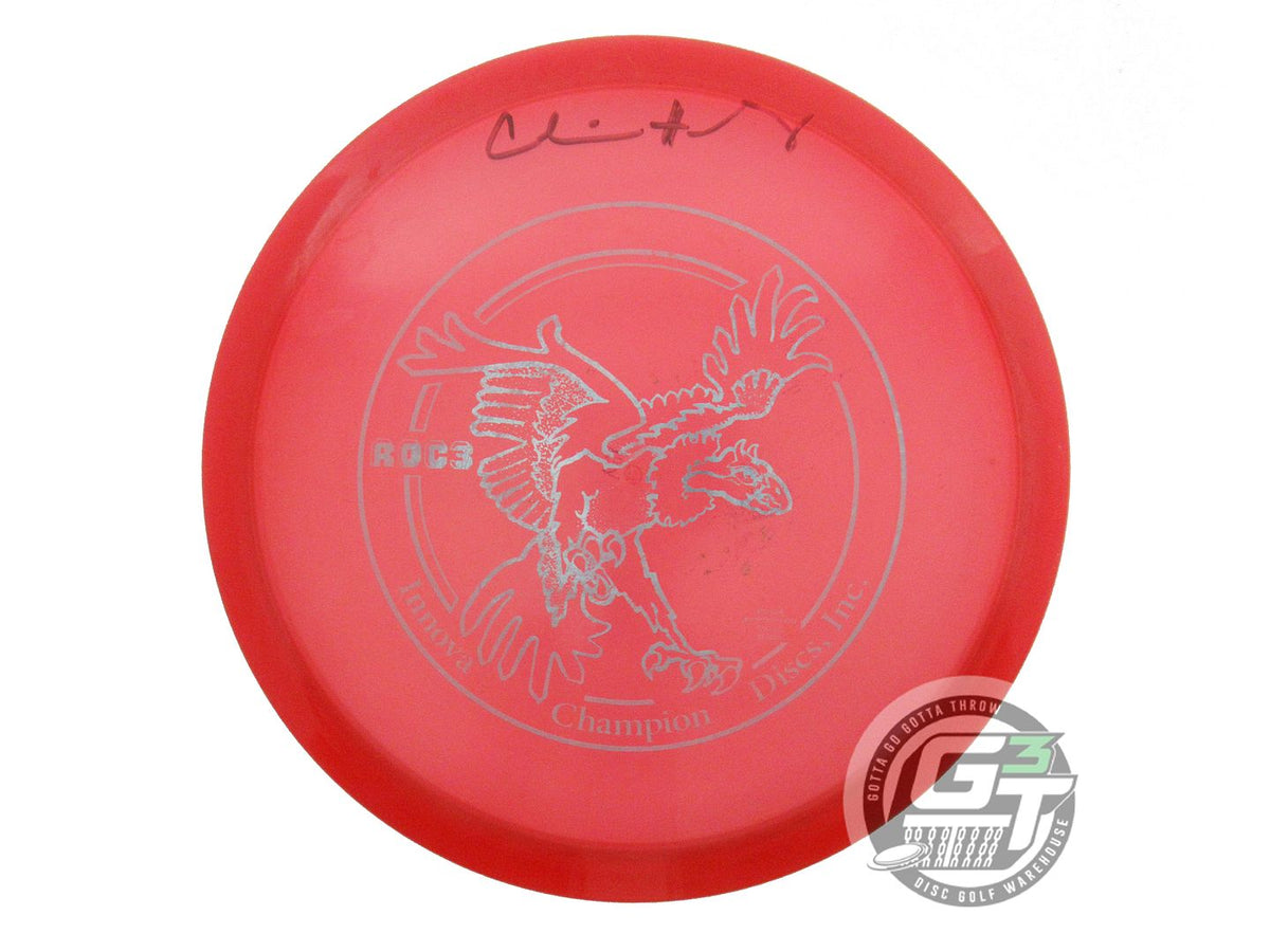 USED Innova [SE] Champion Roc3 168g Red Silver Foil Midrange Golf Disc