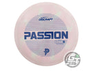 USED Discraft [PIERCE] ESP Passion 177g Lt. Pink-Lime Blue Stamp Driver Disc