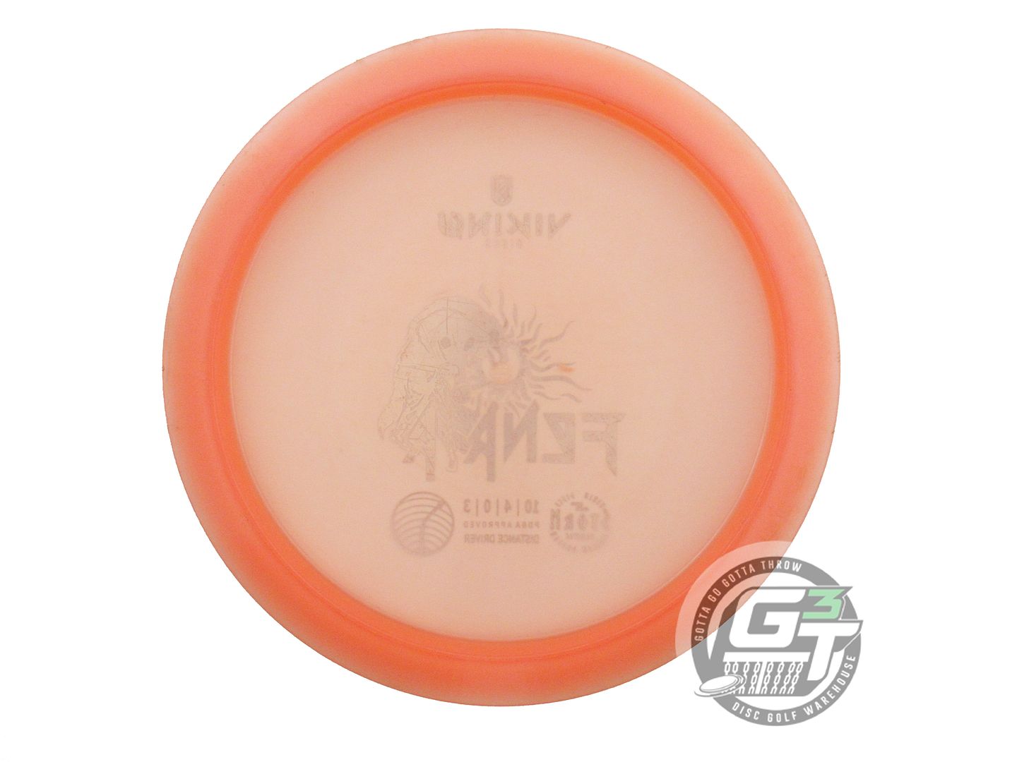 USED Viking Discs Storm Fenrir 172g Pink Silver Foil Distance Driver Golf Disc
