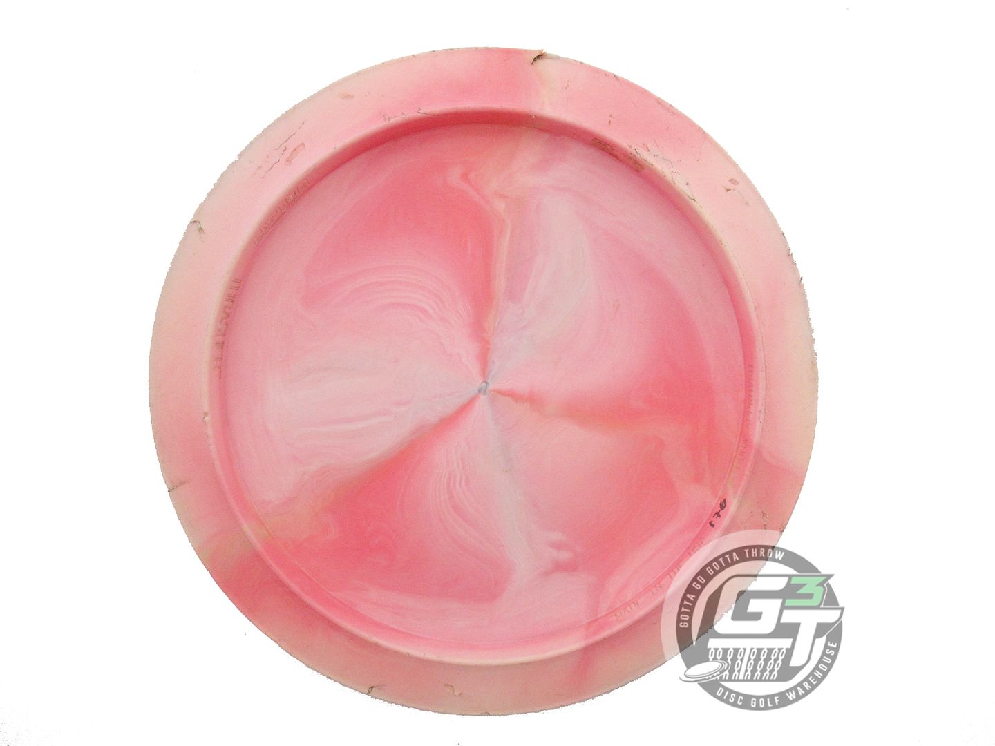 USED Discraft [GANNON] ESP Thrasher 176g Pink Wiped Stamp Distance Driver Disc