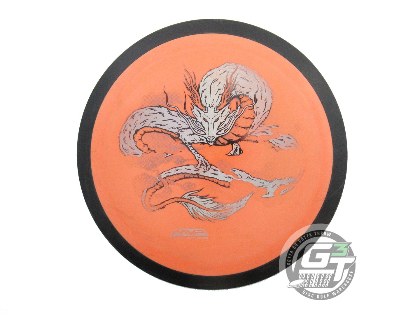 USED MVP Disc Sports [McMAHON] Dragon Fission Dimension 166g Orange Driver Disc