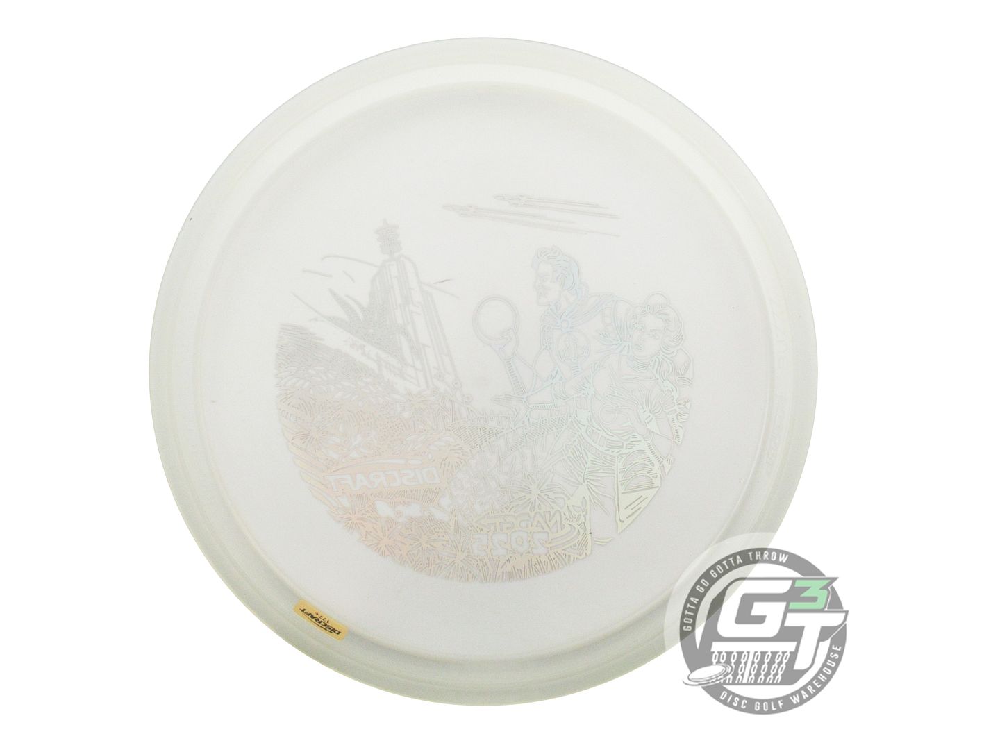 NOS Discraft [NADGT] CryZtal Buzzz 179g Ice Gold Holo Foil Midrange Disc
