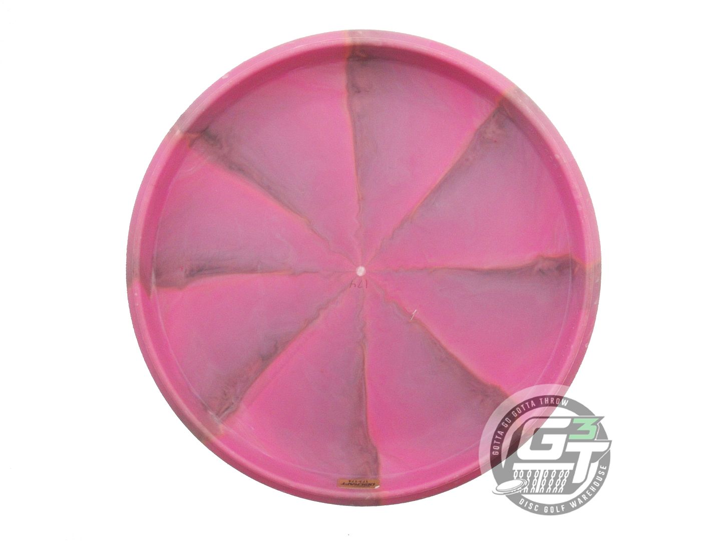 USED Discraft [BARELA] Crazy Tuff Soft Focus 174g Pink-Gray Putter Golf Disc