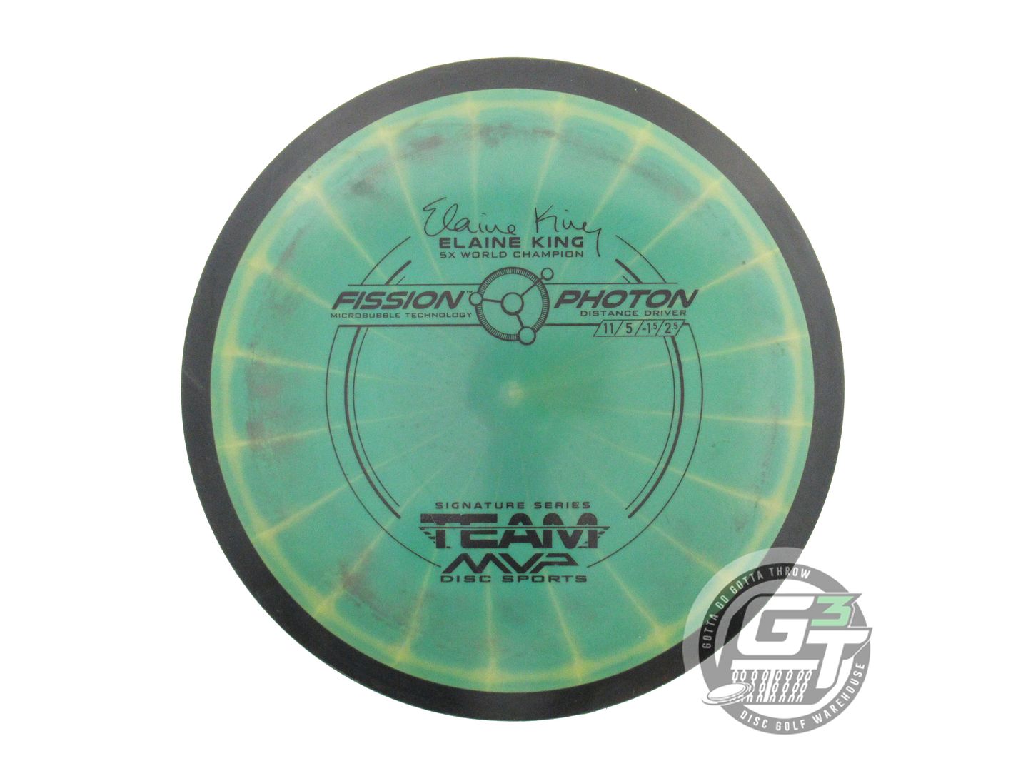 USED MVP Disc Sports [KING] Fission Photon 155g Green-Peach Driver Golf Disc