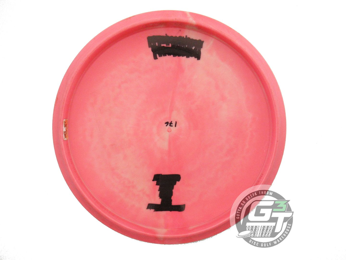 USED Discraft [McBETH] FIRST RUN ESP Malta 176g Pink Black Stamp Midrange Disc