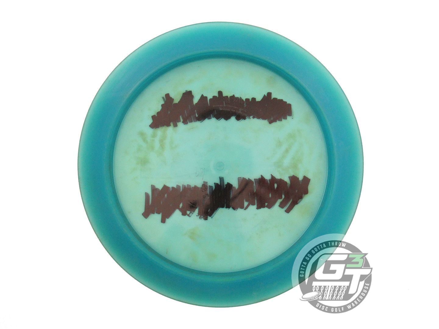 USED Dynamic Discs Lucid Freedom 168g Teal Wiped Stamp Distance Driver Golf Disc