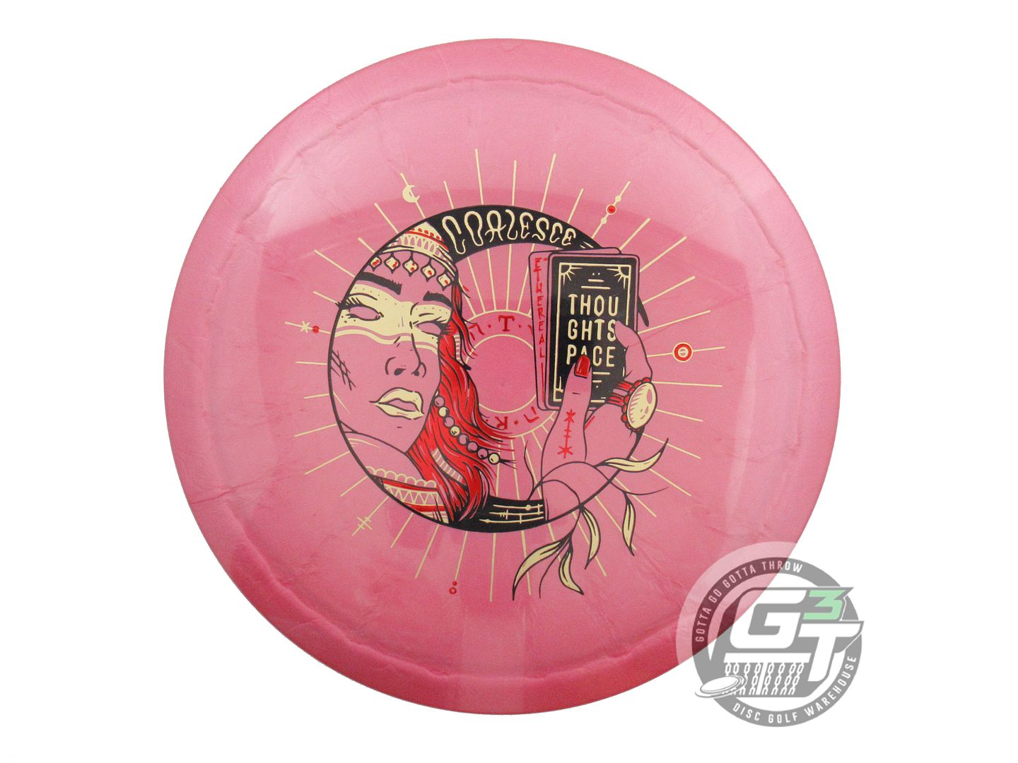NOS Thought Space Ethereal Coalesce 175g Pink Driver Golf Disc