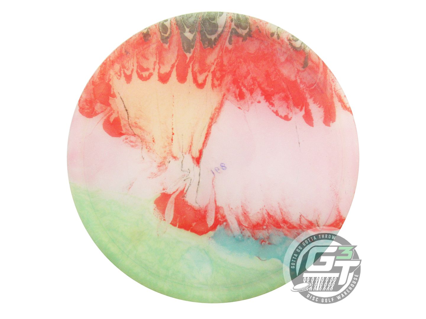 USED Innova Champion Roc3 168g White HOME DYED Midrange Golf Disc