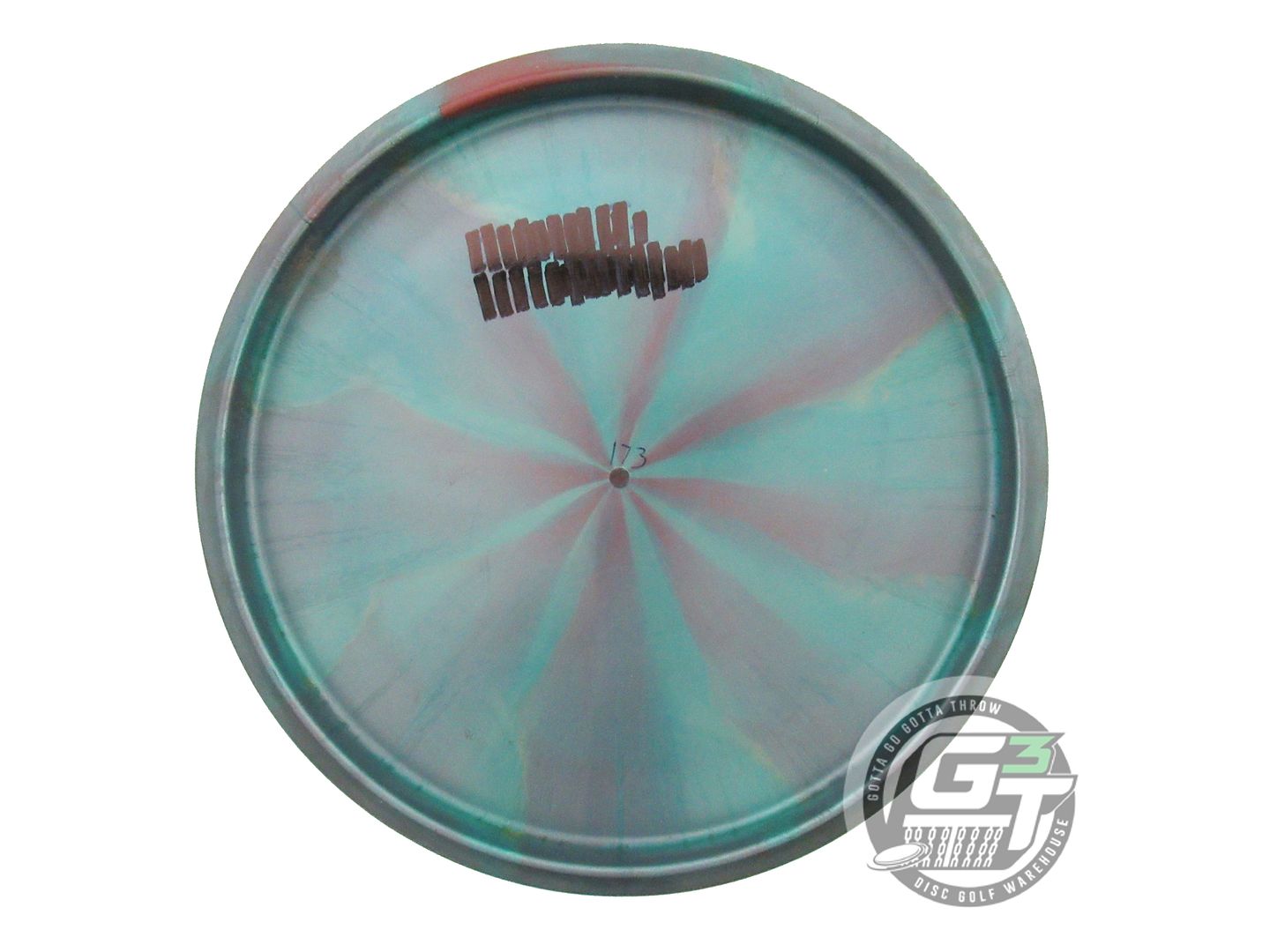 USED Discraft [LEDGESTONE] Titanium FLX Zone 173g Green-Purple Putter Golf Disc