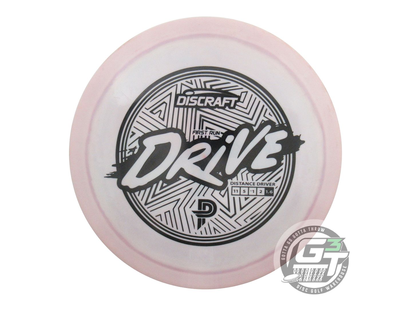 USED Discraft [PIERCE] FIRST RUN ESP Drive 166g Pink-Gray Distance Driver Disc