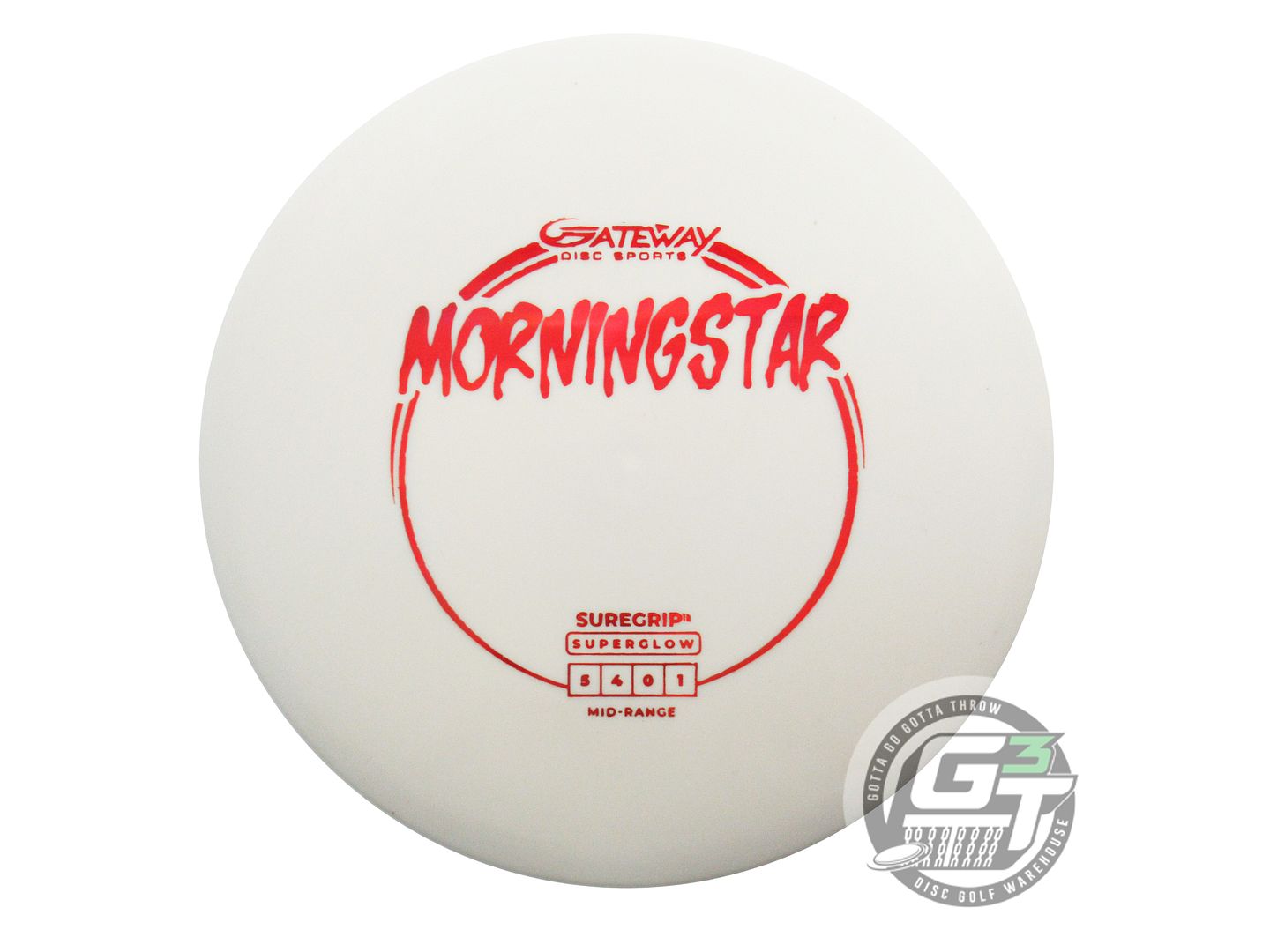 Gateway Super Glow Morningstar Midrange Golf Disc (Individually Listed)