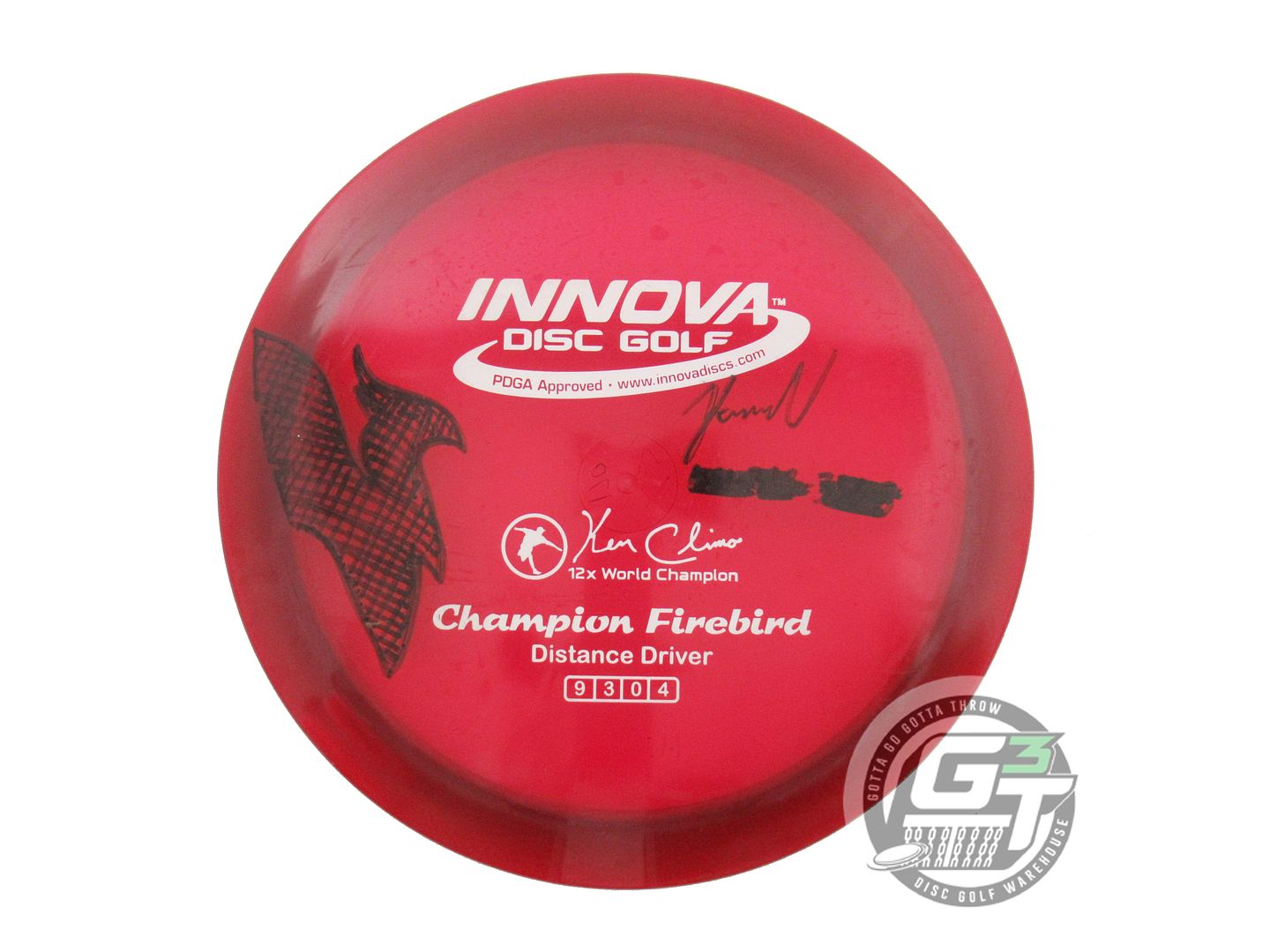 USED Innova Champion Eagle 171g Red White Stamp Fairway Driver Golf Disc