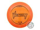 USED Discraft Z Lite Venom 159g Orange Black Stamp Distance Driver Golf Disc