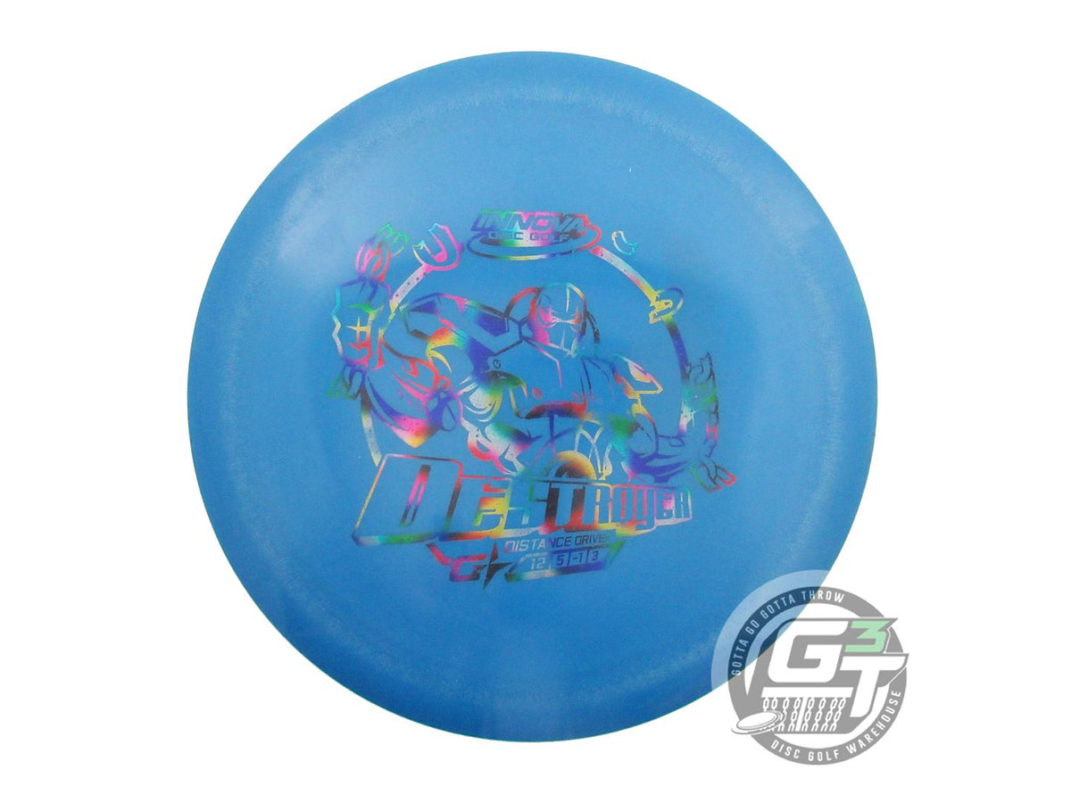 USED Innova GStar Destroyer 175g Blue Jellybean Foil Distance Driver Golf Disc