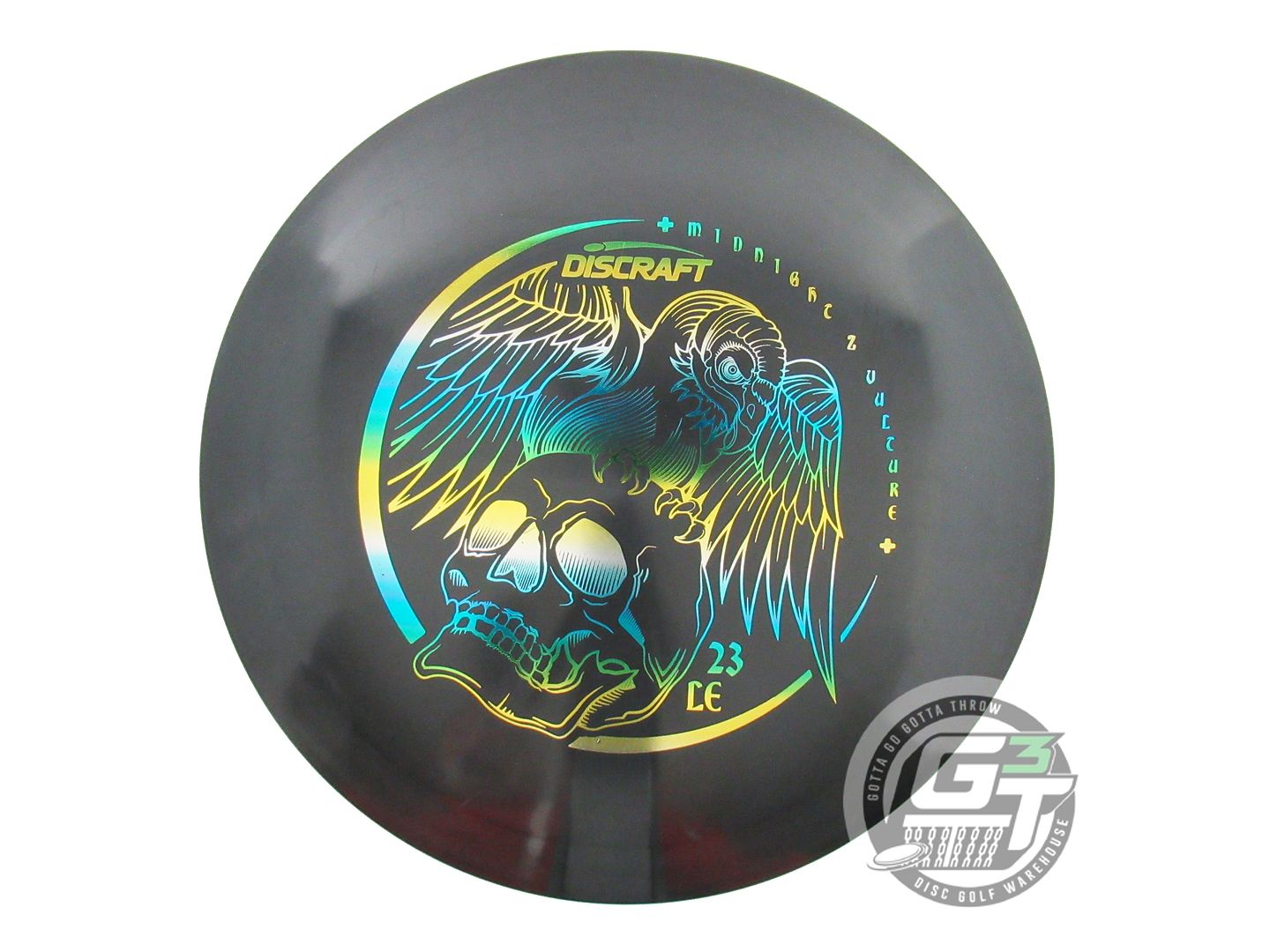 USED Discraft [LEDGESTONE] Midnight Z Vulture 174g Sunrise Foil Driver Golf Disc
