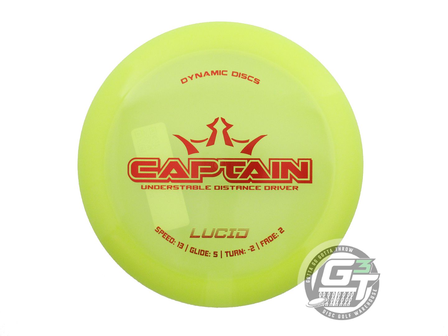 Dynamic Discs Lucid Captain Distance Driver Golf Disc (Individually Listed)