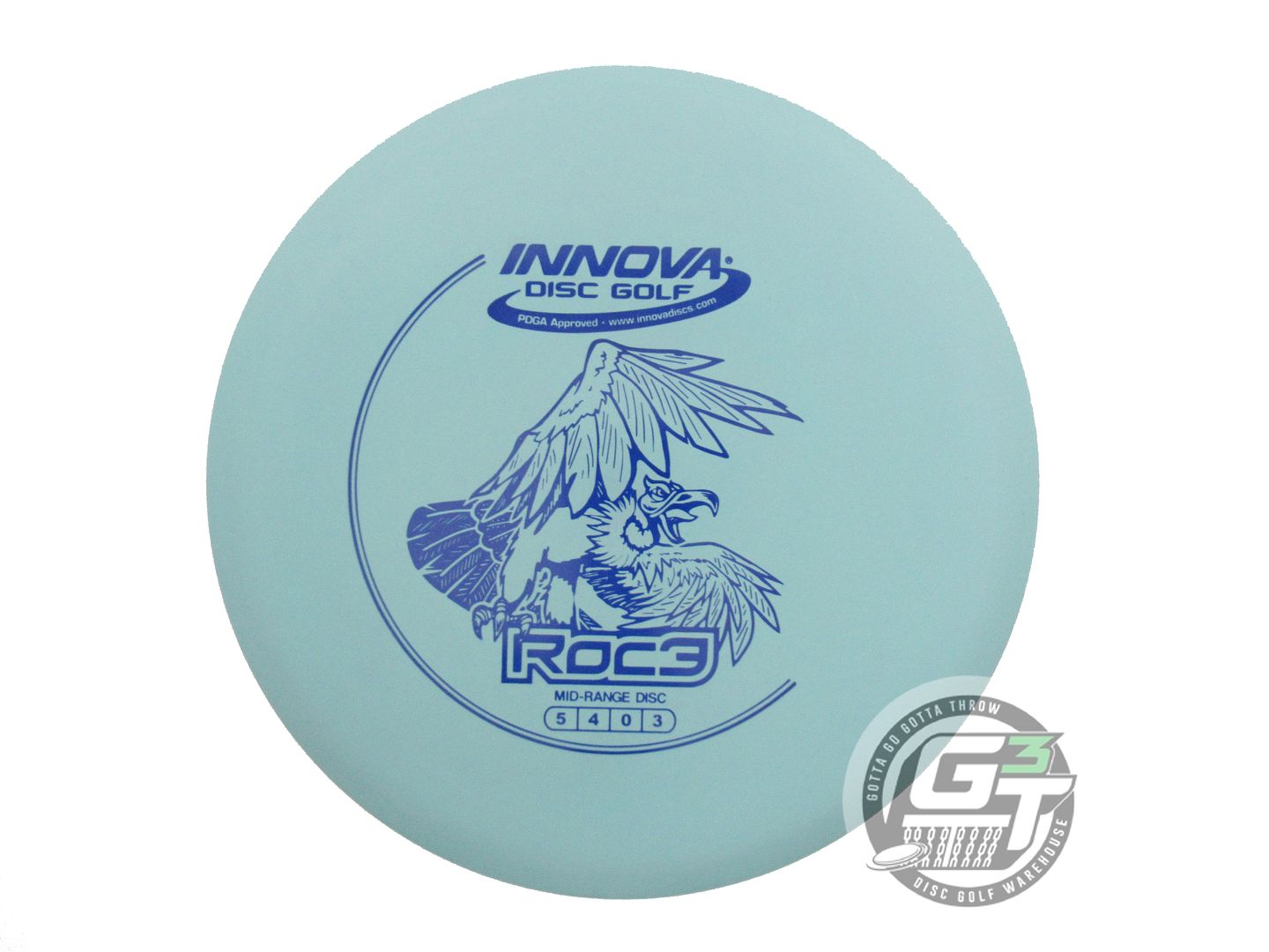 Innova DX Roc3 Midrange Golf Disc (Individually Listed)