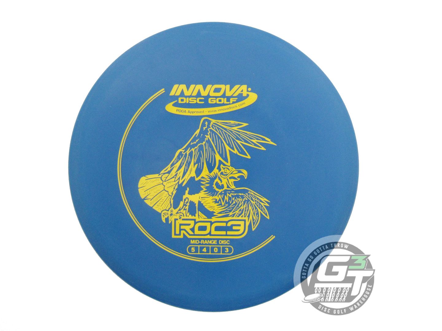 Innova DX Roc3 Midrange Golf Disc (Individually Listed)
