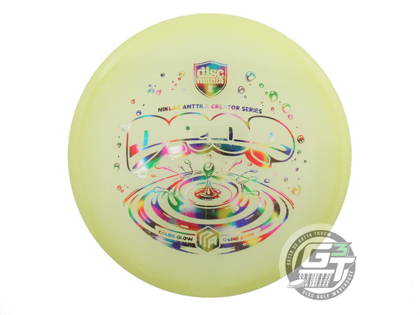USED DiscMania [ANTTILA] Glow C-Line Drop 173g Jellybean Foil Putter Golf Disc