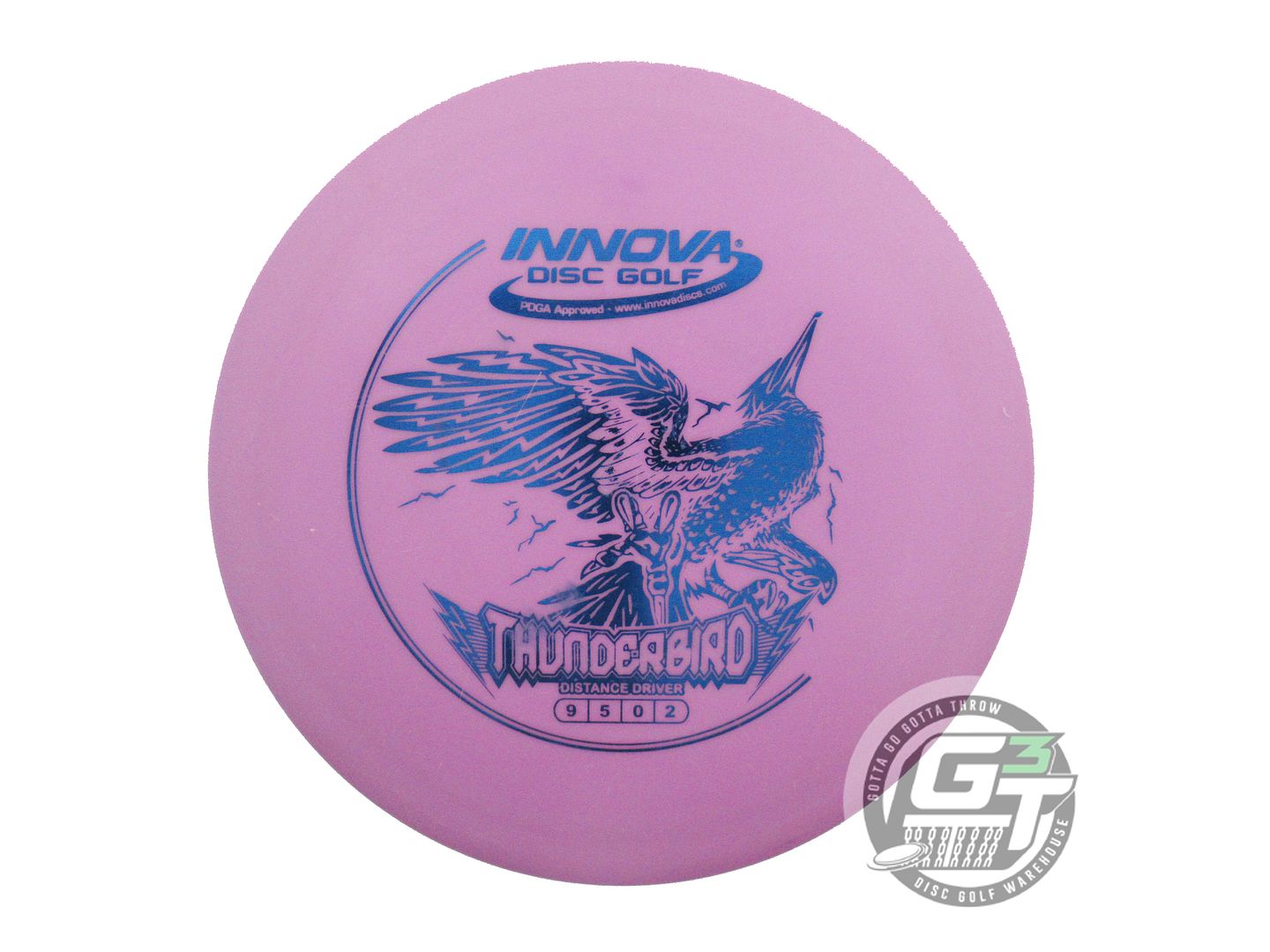 USED Innova DX Thunderbird 170g Purple Blue Foil Distance Driver Golf Disc