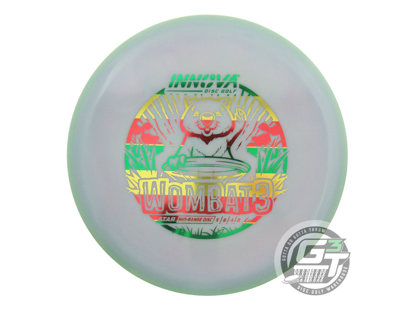 Innova Star Wombat3 Midrange Golf Disc (Individually Listed) - Gotta Go Gotta Throw