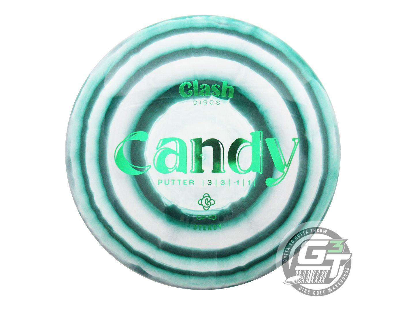 Clash Steady Ring Candy Putter Golf Disc (Individually Listed)
