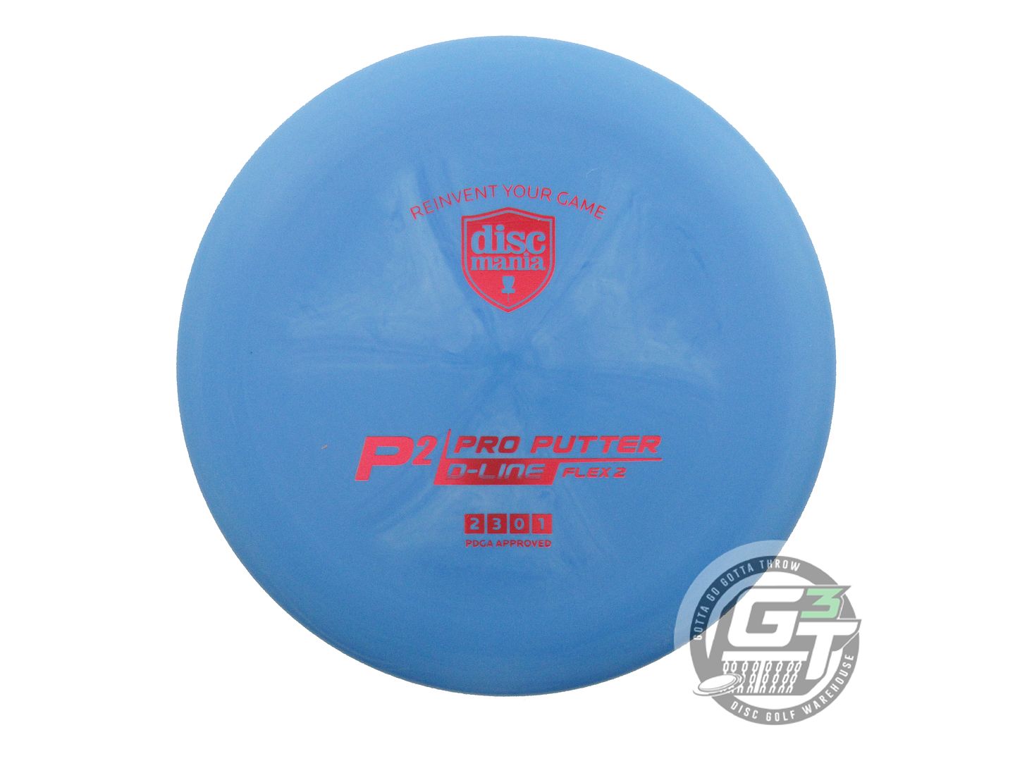 Discmania Originals D-Line Flex 2 P2 Pro Putter Golf Disc (Individually Listed)