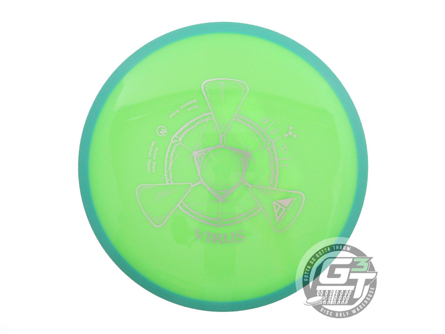 Axiom Neutron Virus Distance Driver Golf Disc (Individually Listed) - Gotta Go Gotta Throw