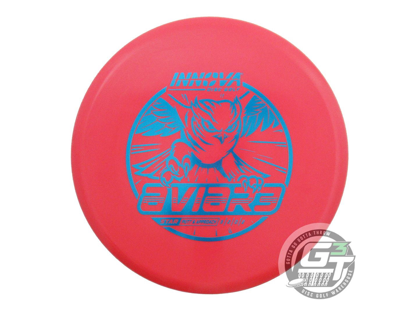 USED Innova Star Aviar3 173g Red Blue Foil Putter Golf Disc