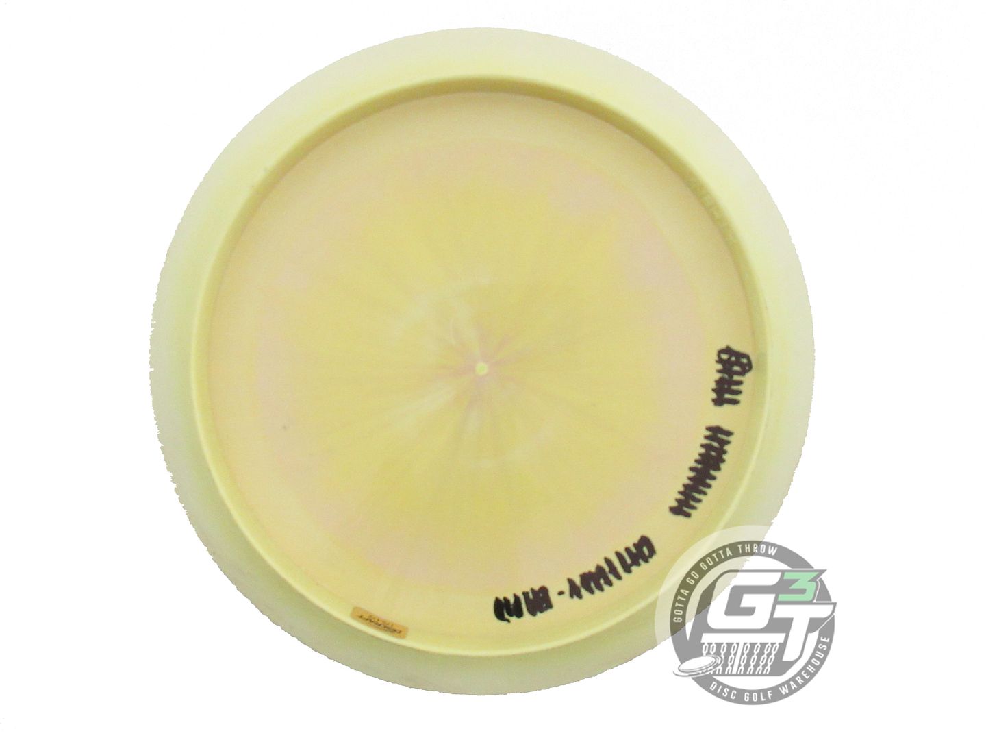 USED Discraft [McBETH] ESP Athena 174g Yellow Holo Star Foil Driver Golf Disc
