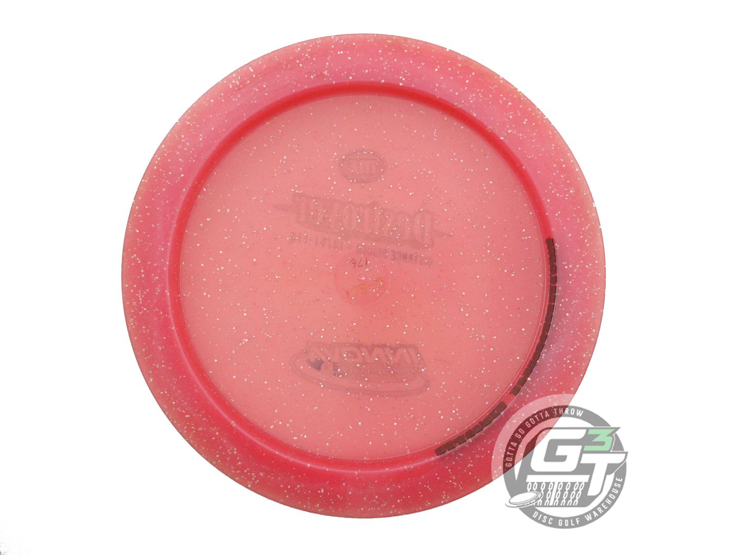 USED Innova Metal Flake Champion Destroyer 176g Pink Distance Driver Golf Disc