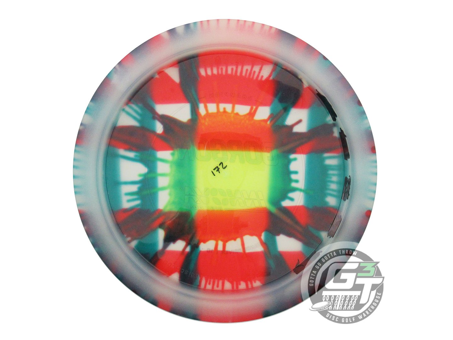 USED Innova I-DYE Champion Gorgon 172g Plaid Distance Driver Golf Disc