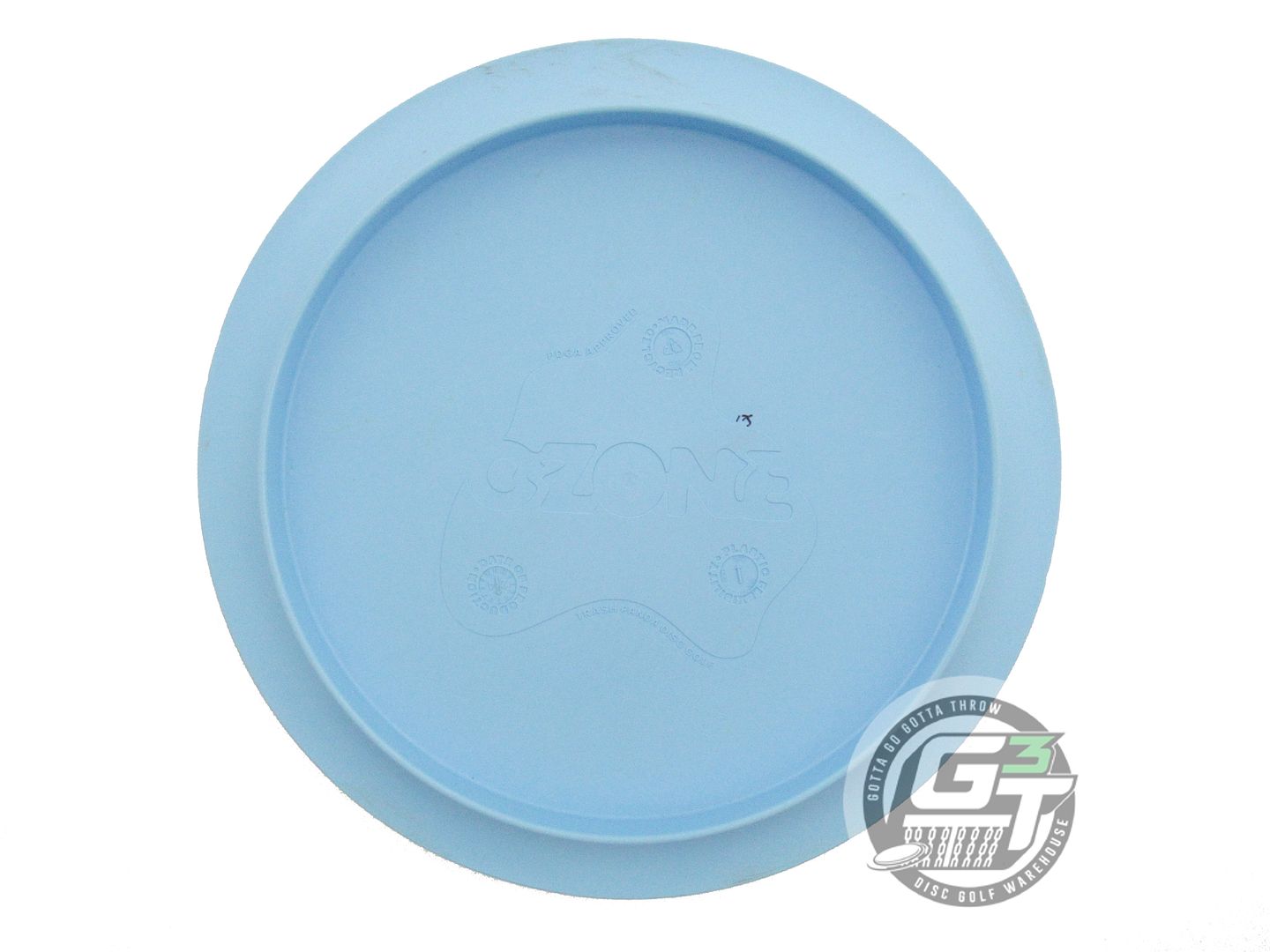 USED Trash Panda X-OUT Premium Ozone 175g Sky Blue Fairway Driver Golf Disc