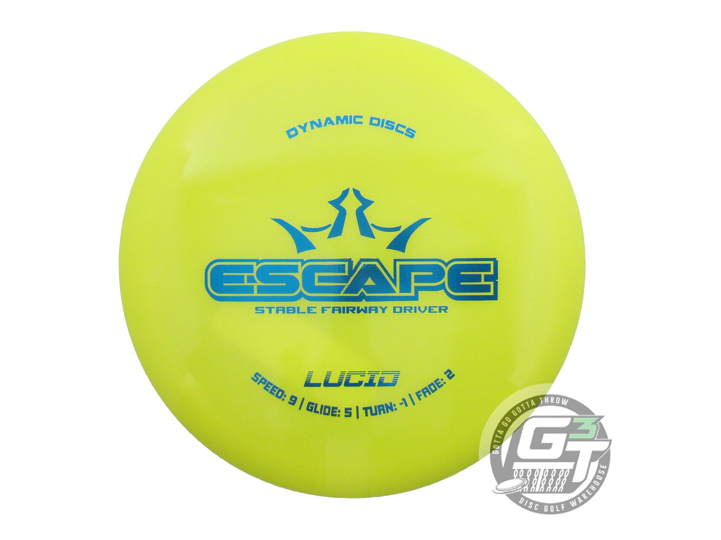 Dynamic Discs Lucid Escape Fairway Driver Golf Disc (Individually Listed)
