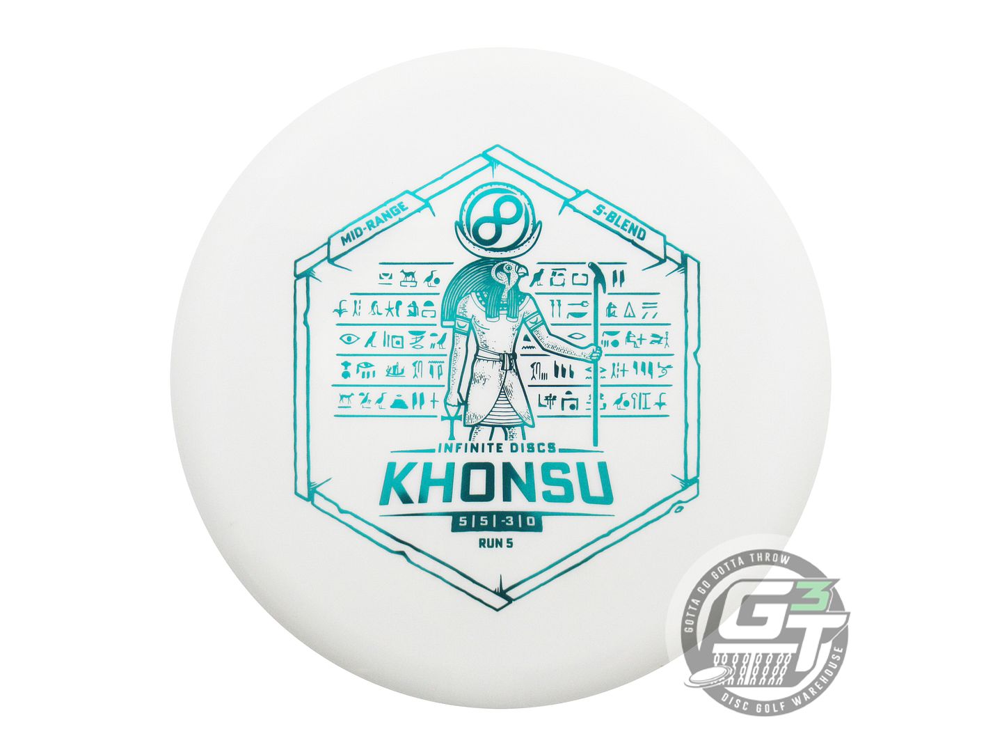 Infinite Discs S-Blend Khonsu Midrange Golf Disc (Individually Listed)