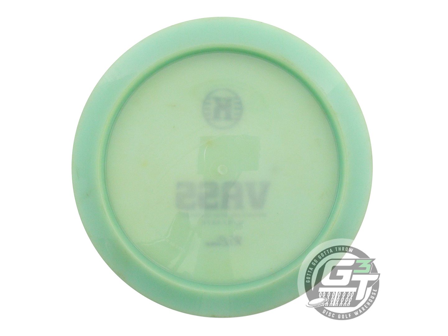 USED Kastaplast FIRST RUN K1 Vass 173g Mint Blue Shatter Foil Driver Golf Disc