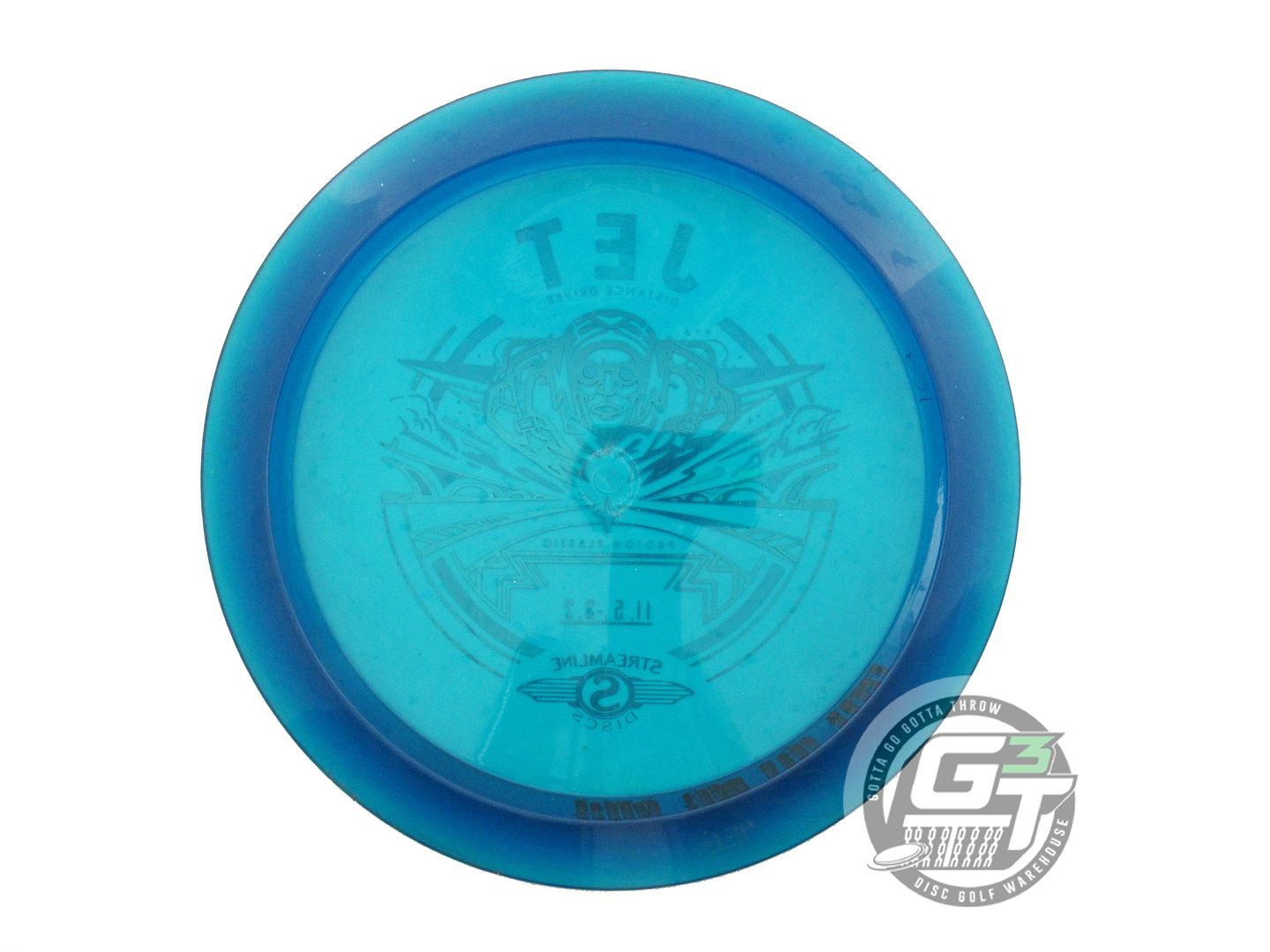 USED Streamline Discs Proton Jet 169g Blue Distance Driver Golf Disc