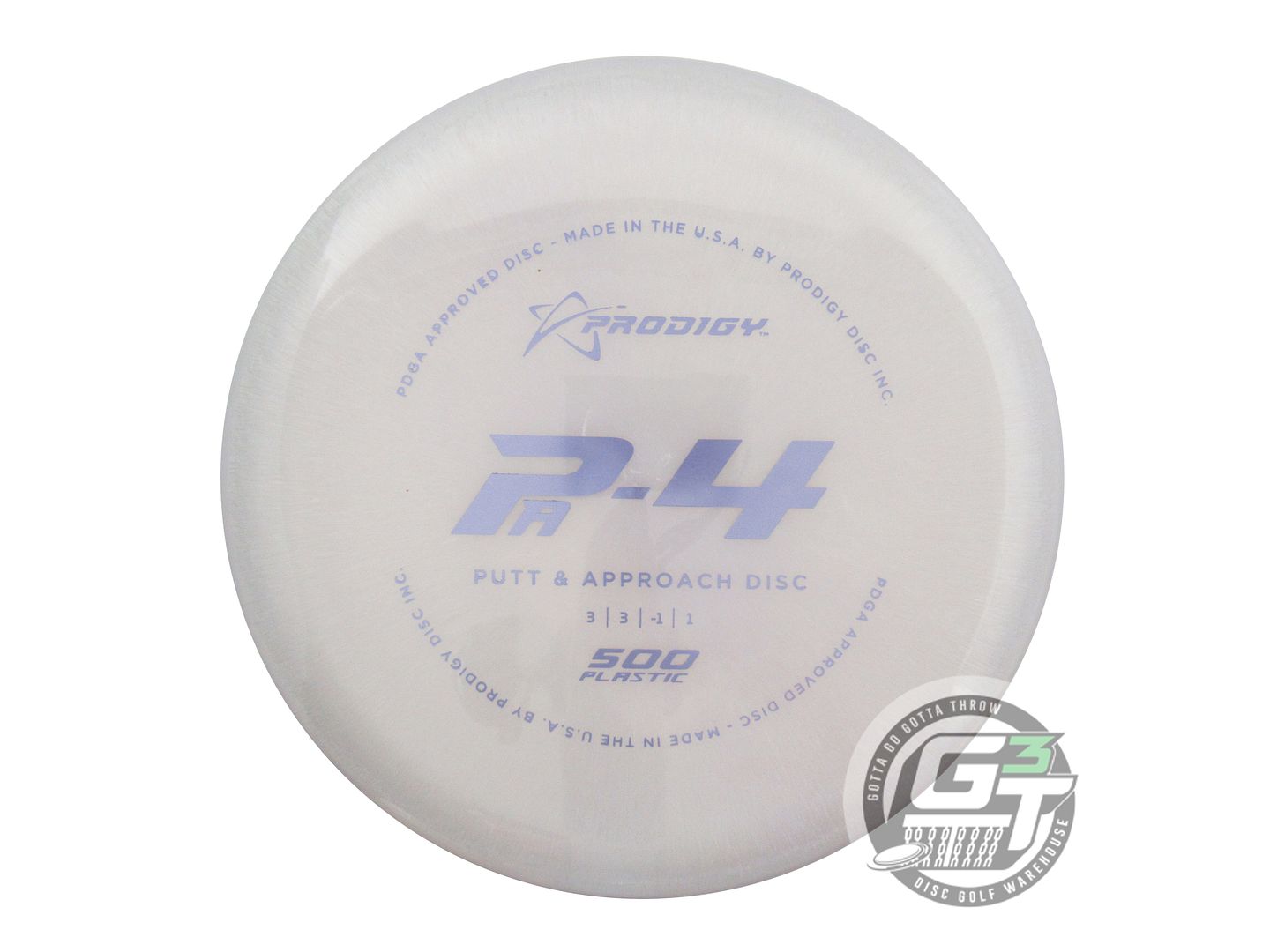 Prodigy 500 Series PA4 Putter Golf Disc (Individually Listed) - Gotta Go Gotta Throw