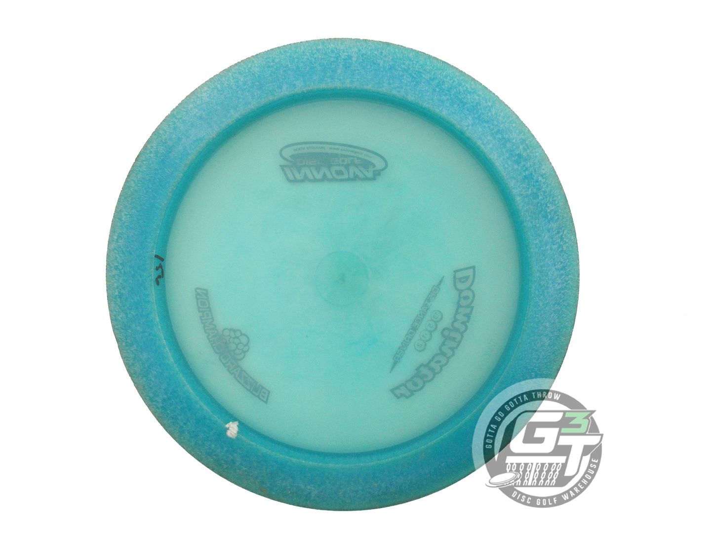 USED Innova Blizzard Dominator 156g Teal Red Foil Distance Driver Golf Disc