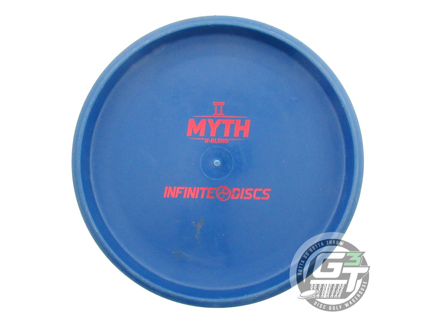 USED Infinite Backstamp N-Blend Myth 175g Blue Red Foil Putter Golf Disc