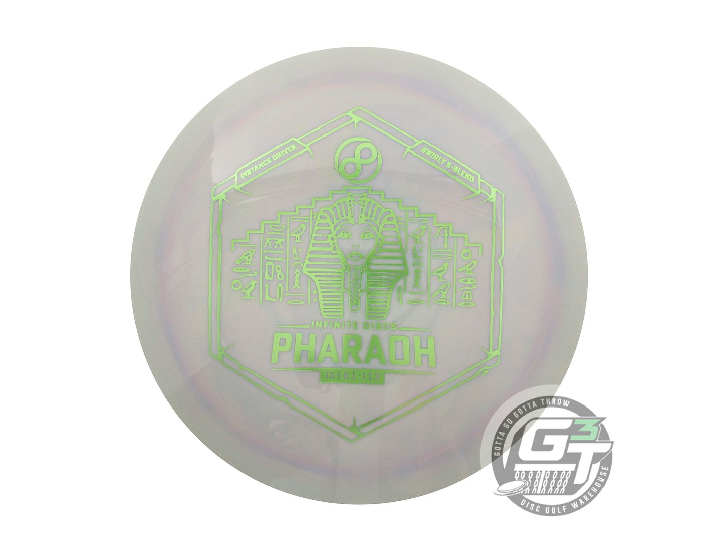 Infinite Discs Swirly S-Blend Pharaoh Distance Driver Golf Disc (Individually Listed)