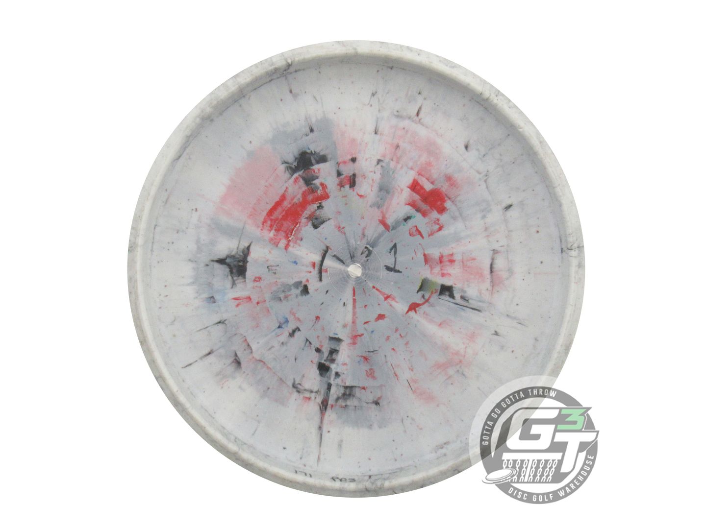 USED Prodigy Discs 300 Fractal PA3 171g White-Red-Black Putter Golf Disc