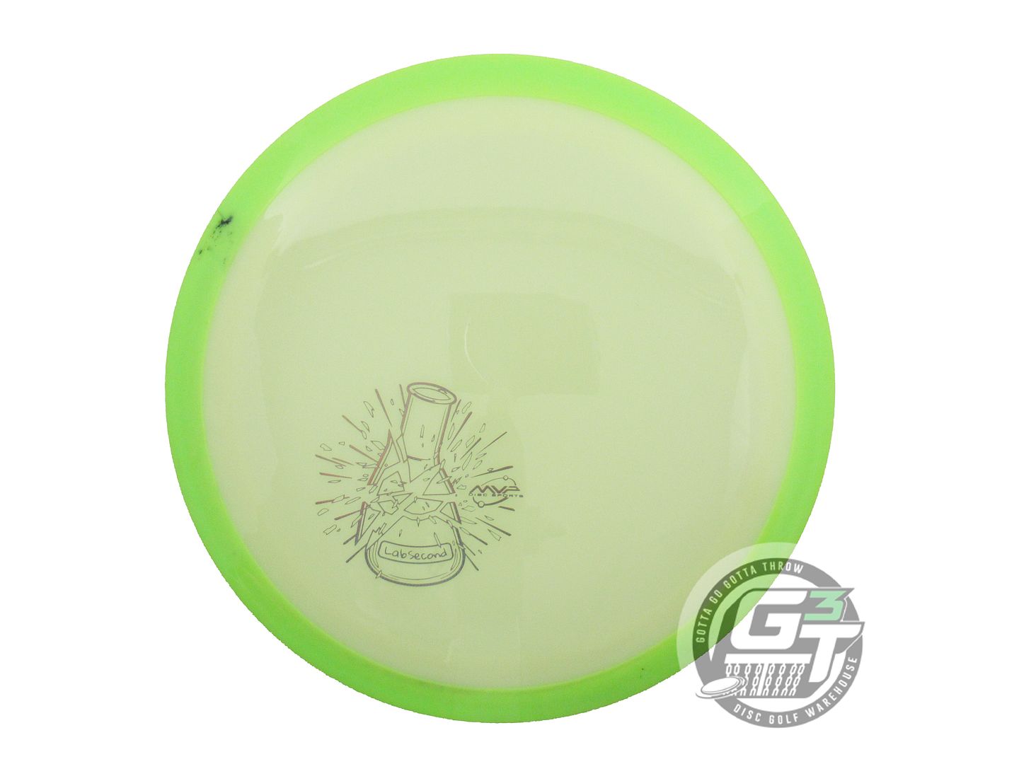 NOS Axiom Discs X-OUT Neutron Excite 173g Cream Dayglow Rim Driver Golf Disc