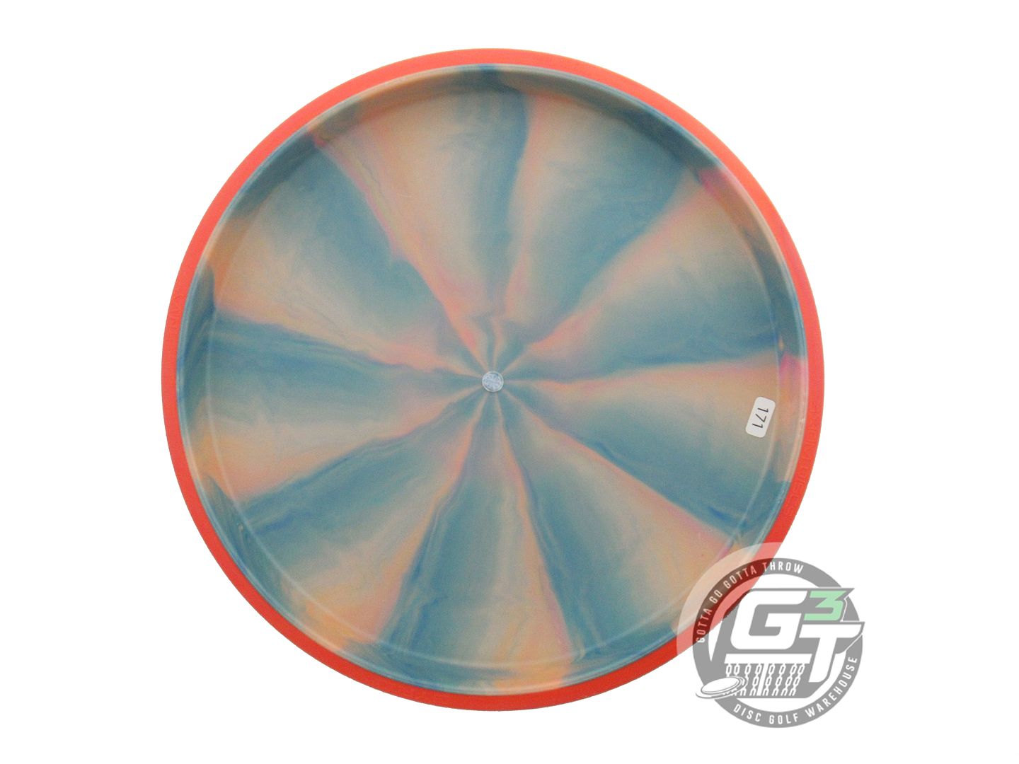 USED Axiom Discs Cosmic Electron Soft Envy 171g Teal-Peach Orange Putter Disc