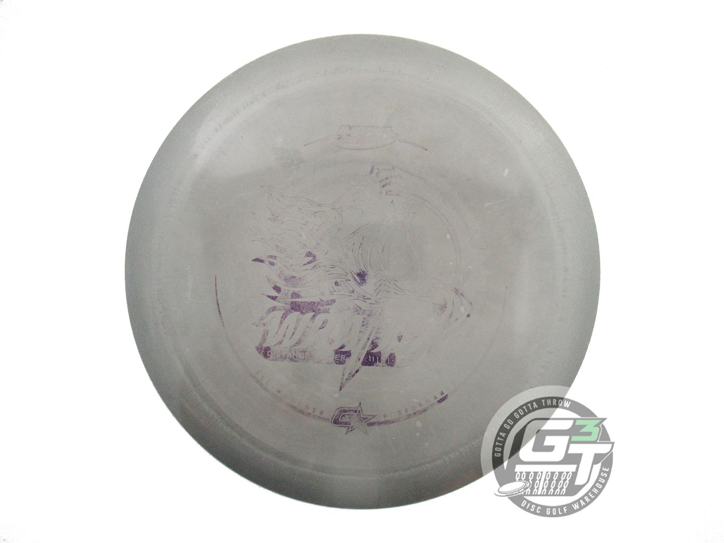 USED Innova GStar Wraith 169g Gray Purple Foil Distance Driver Golf Disc