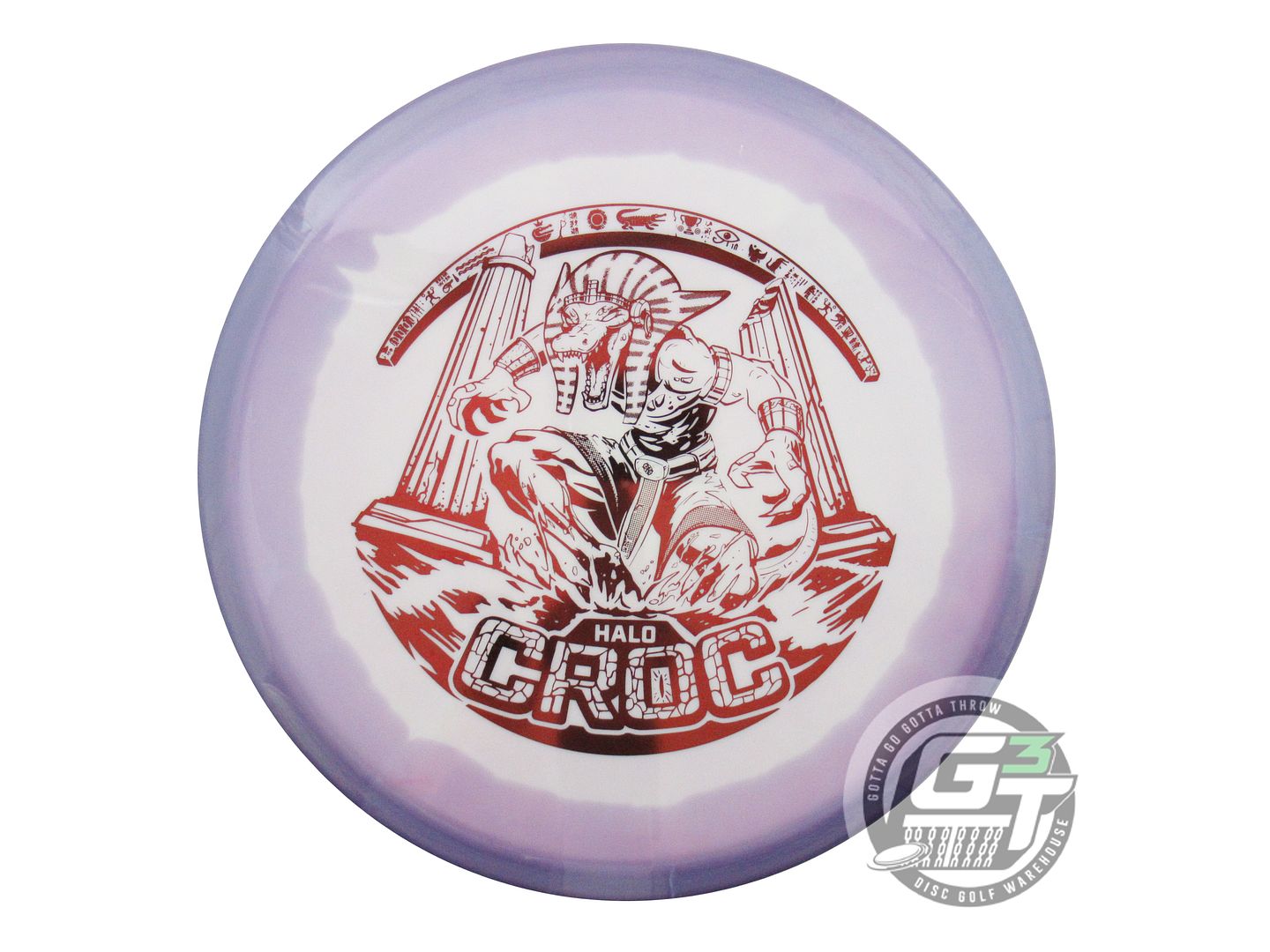NOS Innova Halo Star Croc 175g Purple-White Midrange Golf Disc