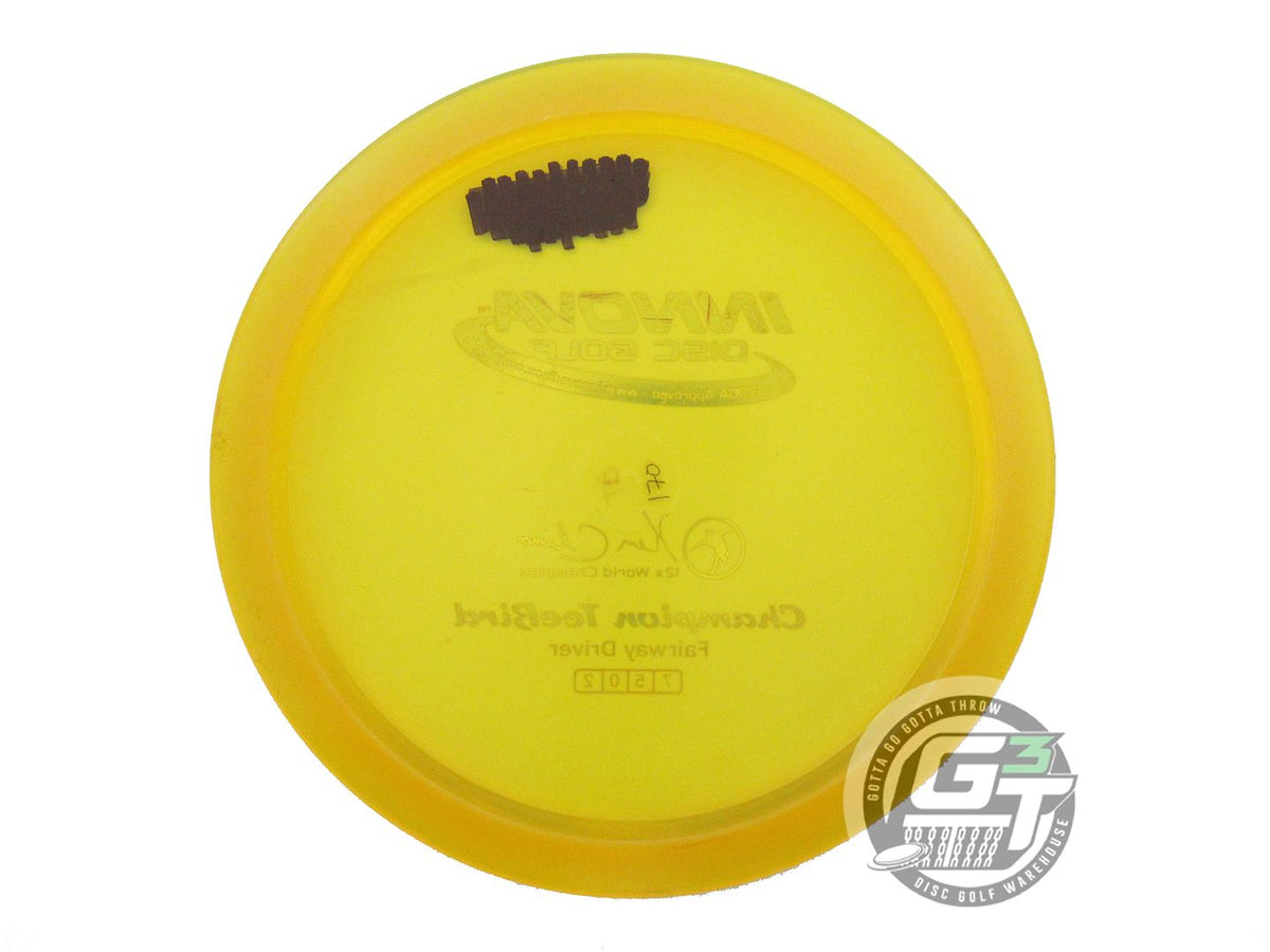 USED Innova Champion Teebird 170g Marigold Red Foil Fairway Driver Golf Disc