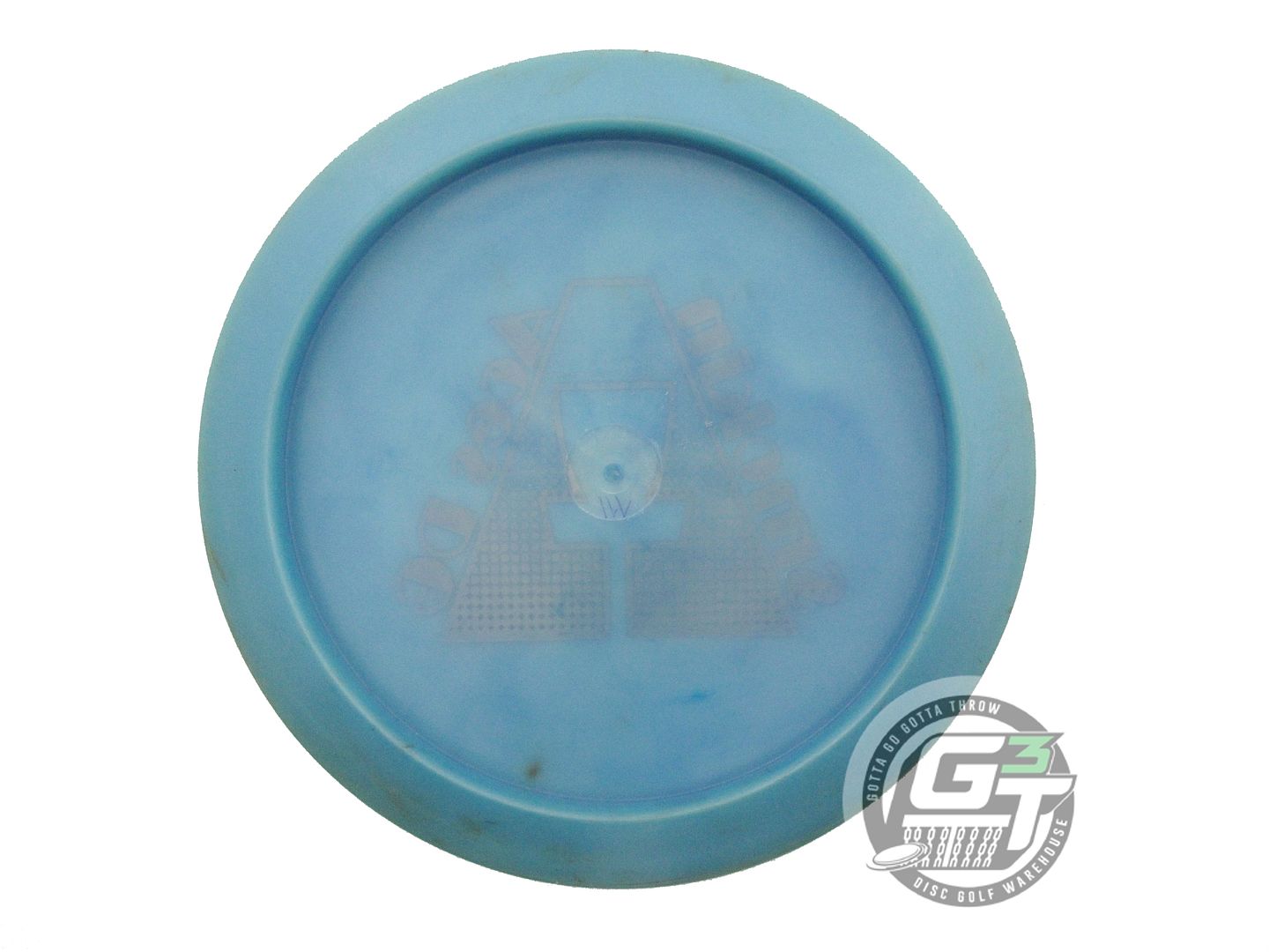 USED Gateway Diamond Illusion 174g Blue Copper Foil Distance Driver Golf Disc