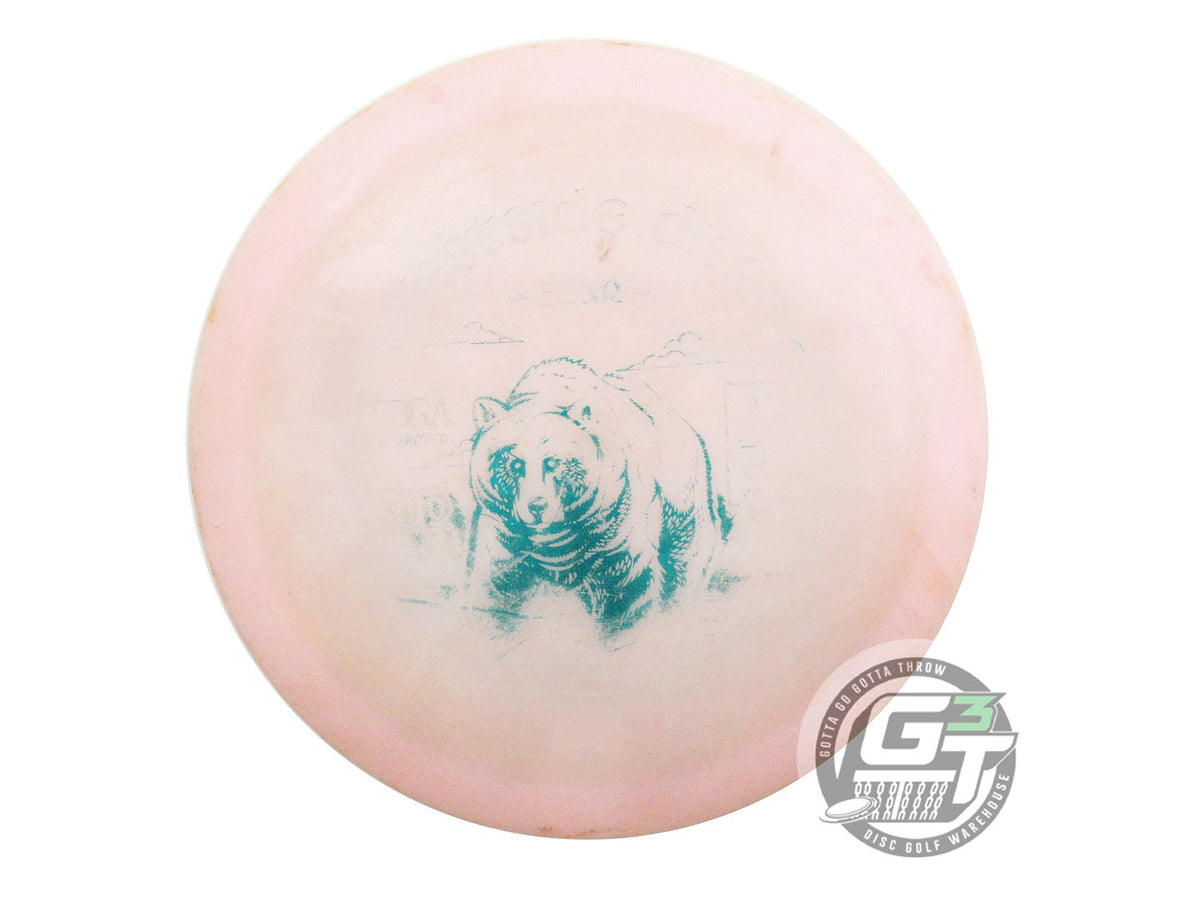 USED Westside Discs VIP Bear 176g Lt. Pink Teal Foil Fairway Driver Golf Disc