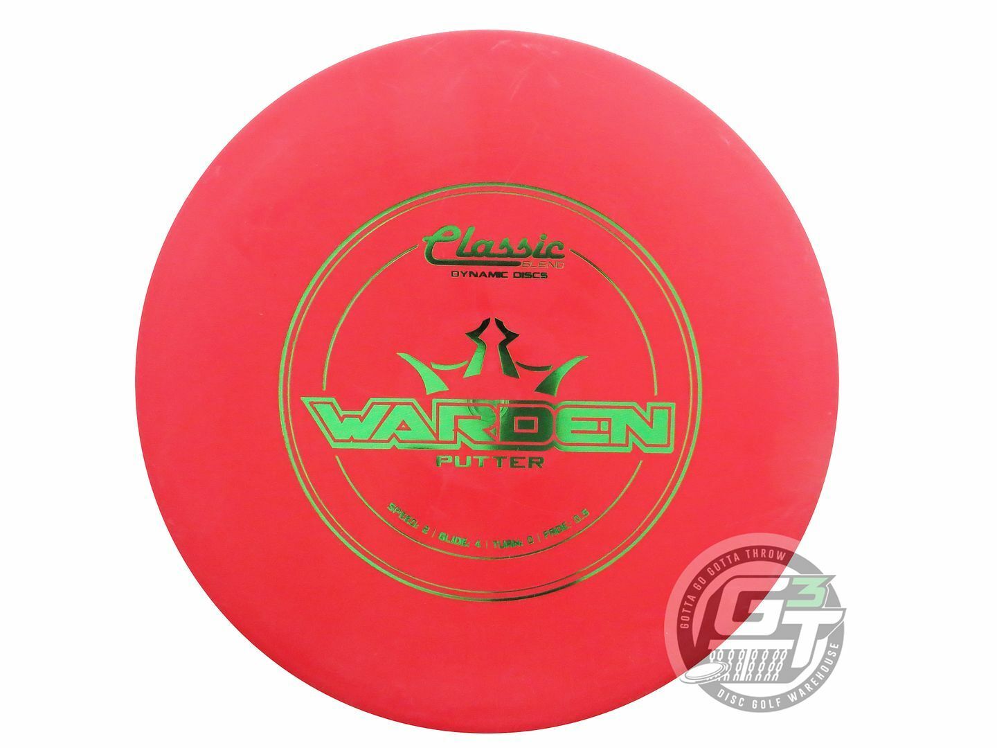 Dynamic Discs Classic Blend Warden Putter Golf Disc (Individually Listed)